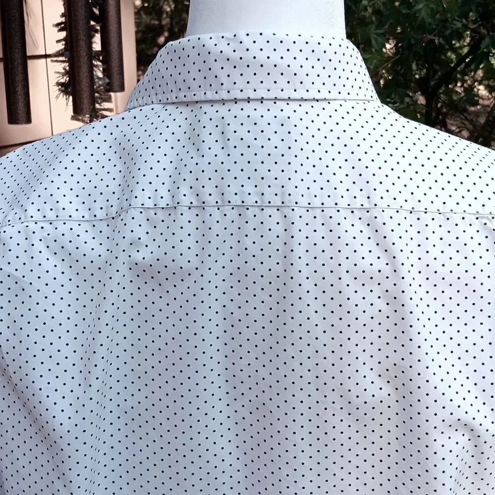 J. Crew crisp dotted